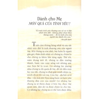 Dành Cho Mẹ Món Quà Của Tình Yêu