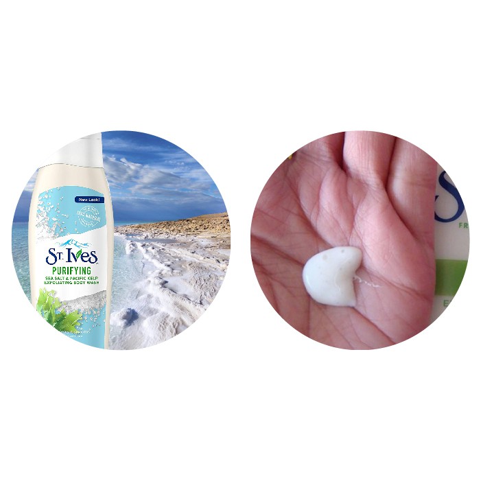 Sữa Tắm Muối Biển St. Ives Purifying Sea Salt Body Wash 709ml | BigBuy360 - bigbuy360.vn