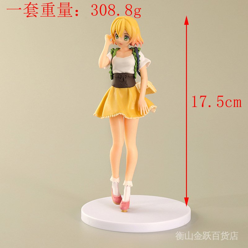 Mô Hình Nhân Vật Nữ Hoạt Hình Anime 4 Kiểu Làm Thủ Công Xinh Xắn A5IR