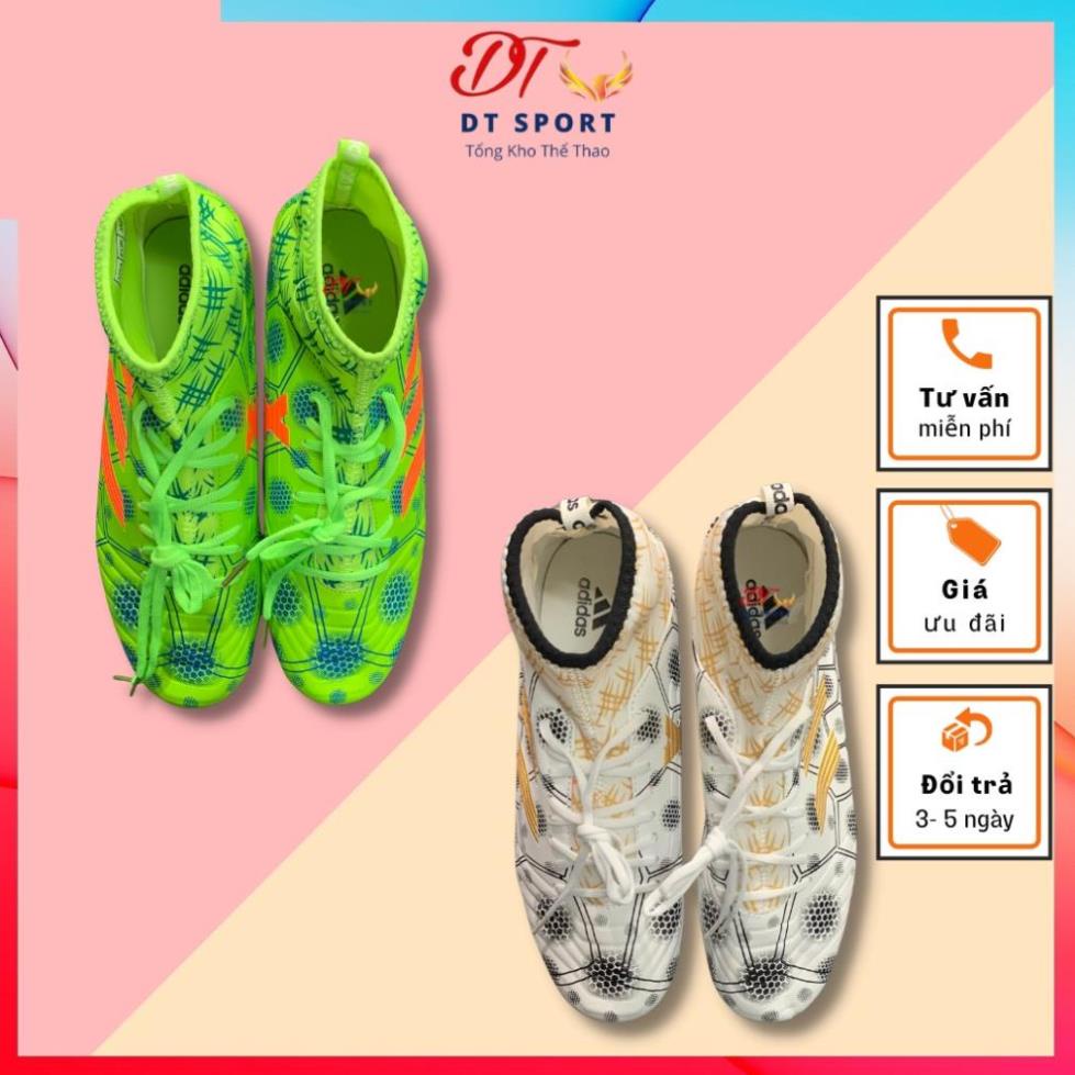 Giày đá bóng cổ cao đá banh nam predator - Khâu full đế, đinh FG cao cấp đá mọi loại sân_Mẫu P19+ ✨ ,