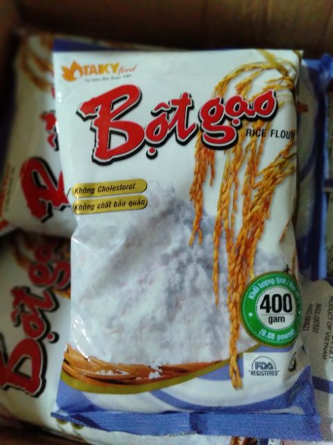 [Mã 77FMCGSALE1 giảm 10% đơn 250K] BỘT GẠO TÀI KÝ LÀM BÁNH BÒ,BÁNH GIÒ,BÁNH ĐÚC ...{ 400G} | BigBuy360 - bigbuy360.vn