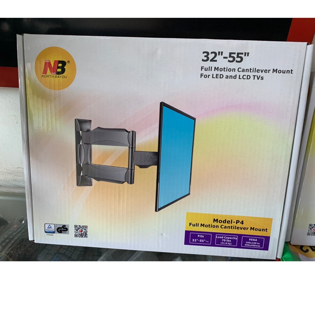 KHUNG TREO TIVI ĐA NĂNG P4 HÀNG NHẬP KHẨU 32-55 INCH