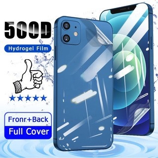 Phim dán Hydrogel trong suốt bảo vệ toàn diện mặt trước và sau cho for iPhone15Pro Max 14 Pro Max 13 ProMax  11 12 Pro MAX 7 8 6s 6 Plus SE 2020 XR X XS