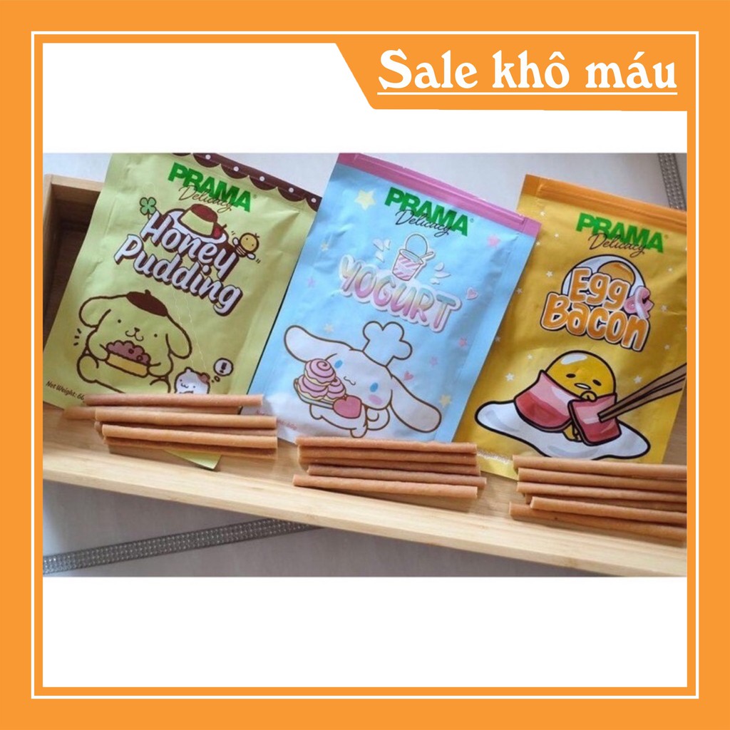 Bánh thưởng snack siêu ngon cho cún yêu Prama