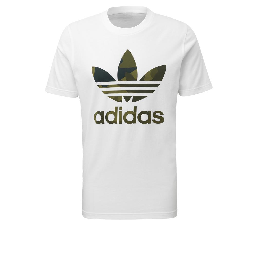 Áo Tee adidas ORIGINALS Nam Áo phông rằn ri Màu trắng FM3337
