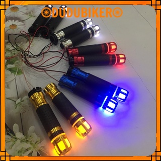 Bao tay nắm gù xoay rizoma CÓ LED Full màu lắp xe máy, đẹp , chất và thời thượng