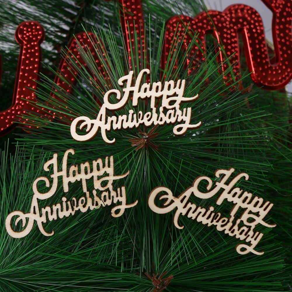 Bộ 15 Miếng Gỗ Khắc Chữ Cắt Laser Treo Trang Trí Nhà