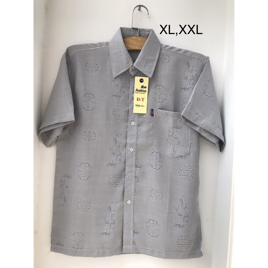 ÁO SƠ MI XÔ TRUNG NIÊN. CÚC TIN | BigBuy360 - bigbuy360.vn