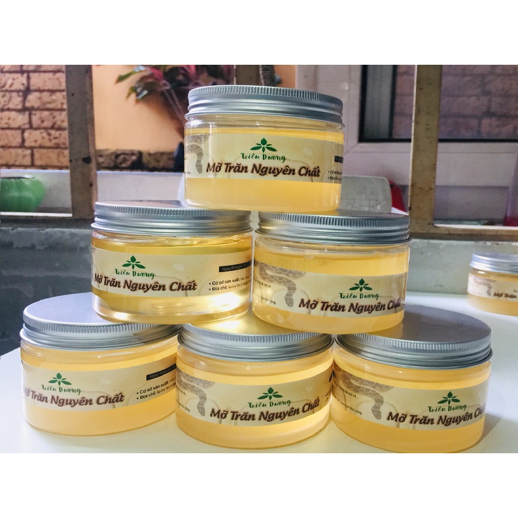 Mỡ trăn dung tích 100ml  TRIÊU DƯƠNG làm đẹp, mờ sẹo, dưỡng da sau khi wax