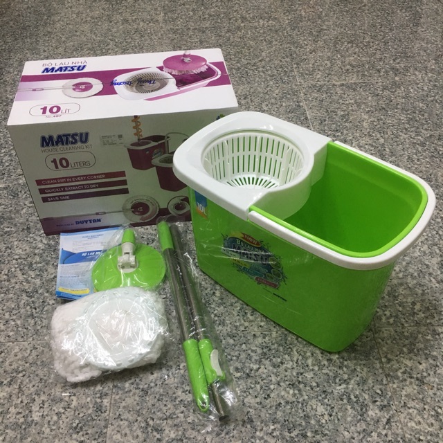 Bộ lau nhà 10 lít Matsu Duy Tân