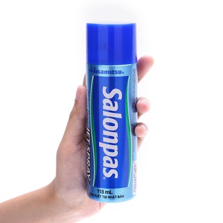 Salonpas Spray (118ml) - Xịt lạnh giảm đau