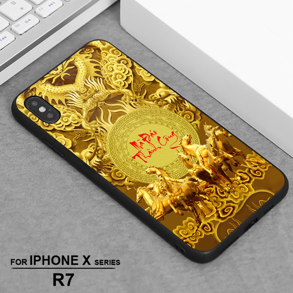 Ốp kính cường lực IPHONE X_XS_XR_XSMAX Ốp điện thoại cao cấp Son Store