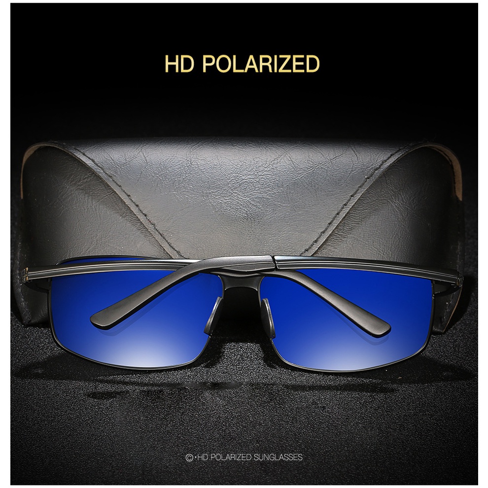 Kính râm phân cực chống chói thích hợp lái xe ban đêm cho nam và nữ