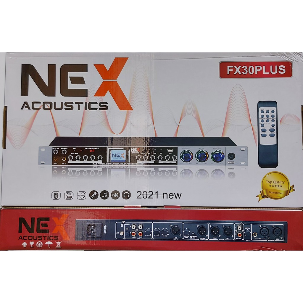 Vang Cơ karaoke NEXacustics FX30 Plus bản 2021