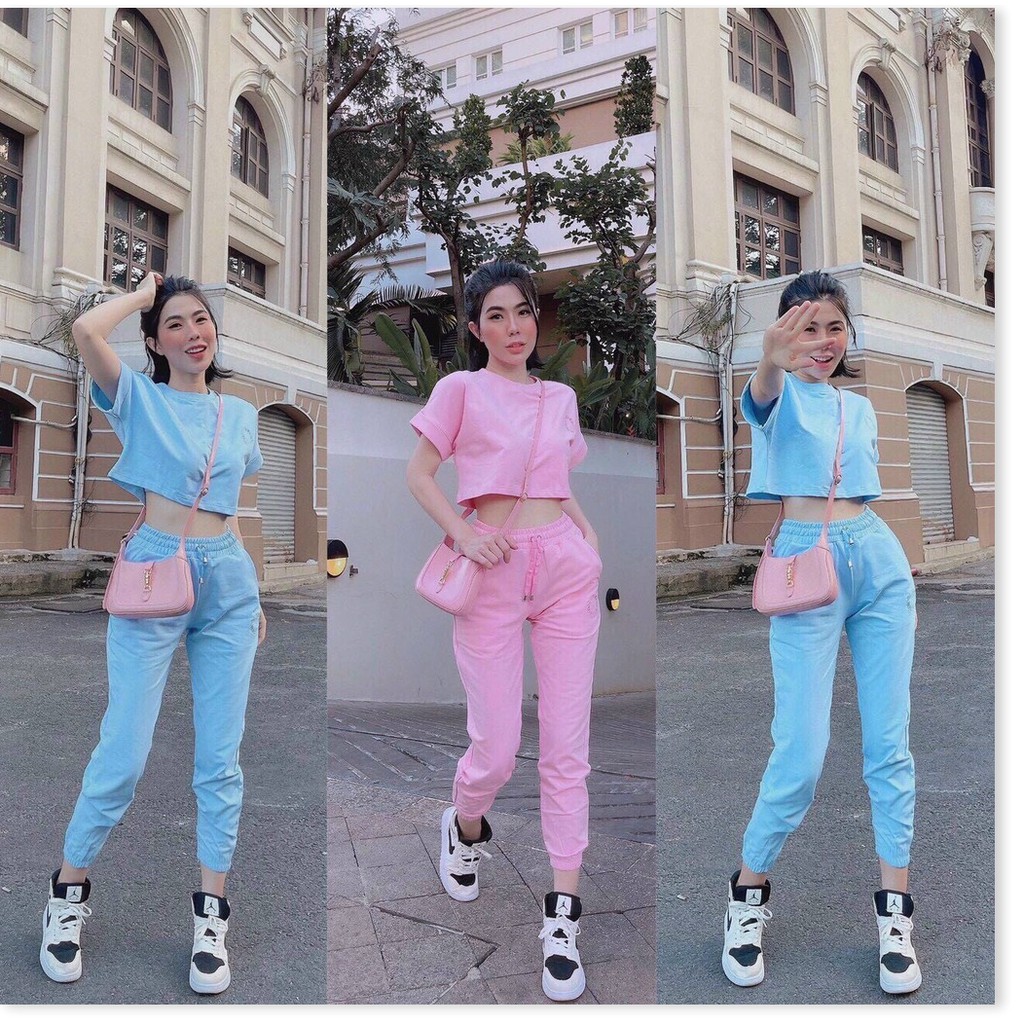SET BỘ THUN TAY NGẮN,QUẦN DÀI NỮ NHIỀU MÀU XINH XẮN HỢP CHO MÙA HÈ LANA FASHION
