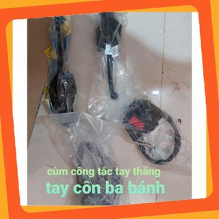 cùm công tắc cùm tay thắng tay côn xe ba bánh ba gác xe lôi