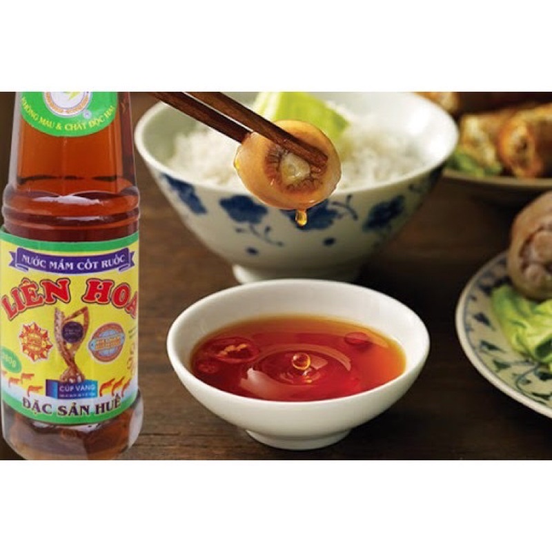 Nước Mắm ruốc Liên Hoa nguyên chất 100% chính gốc Huế, chai 280g. Số 1 tại Huế