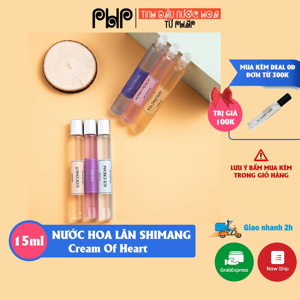 [TPHCM] Nước Hoa Nam Nữ Dạng Lăn Shimang 15ML Dream Siêu Dễ Thương