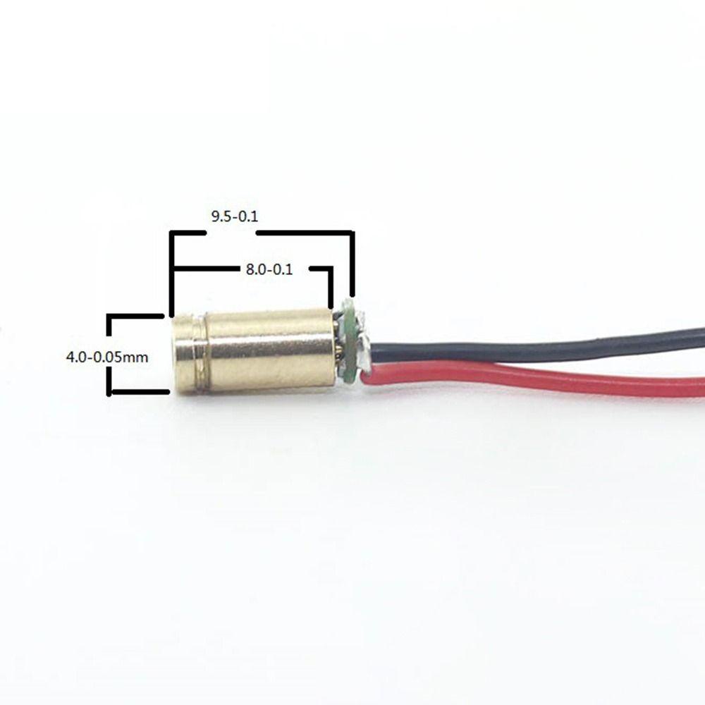 1 Đi Ốt Đèn Laser Đầu Đồng 6V 4mm Chất Lượng Cao