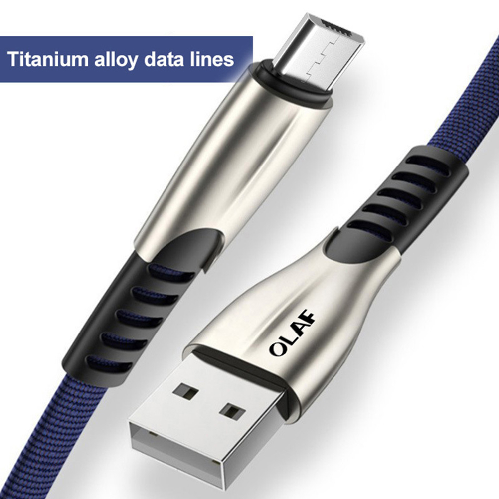 ANDROID Dây Cáp Sạc Và Truyền Dữ Liệu Micro Usb Loại C Thiết Kế Dây Bện Độc Đáo