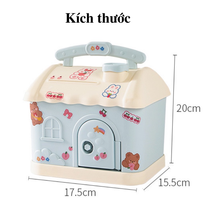 Két sắt mini tiết kiệm tiền hình ngôi nhà siêu dễ thương dành cho bé 💛𝒈𝒊𝒂𝒅𝒖𝒏𝒈𝒄𝒖𝒂𝒌𝒉𝒂𝒖𝟔𝟖💛