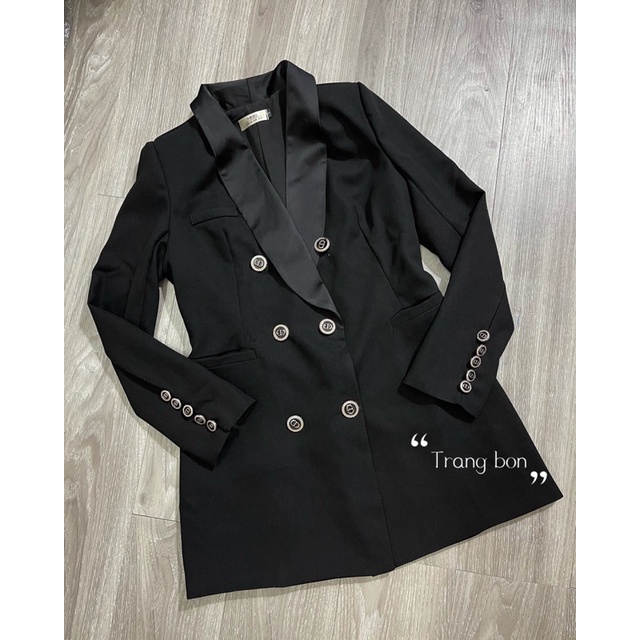 Áo vest cổ lụa