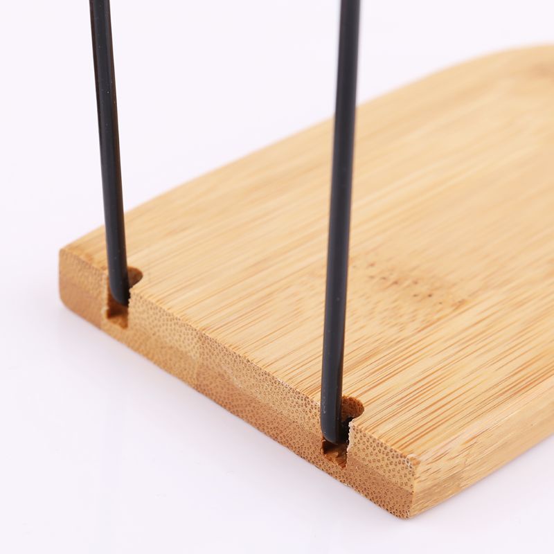 Giá Đỡ Đầu Sách Bằng Gỗ Tre Tự Nhiên Để Bàn
