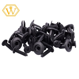 Set 20 đinh tán nhựa 6mm cho xe hơi