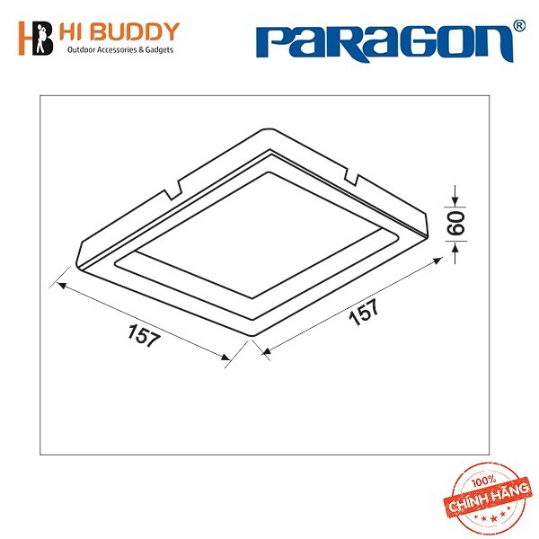 Đèn LED Paragon Downlight 7W/ 9W/ 12W Có Đổi Màu (PRDNN Series) Hàng Chính Hãng – HIBUDDY