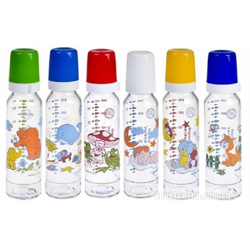 Bình sữa thủy tinh CANPOL 240ml
