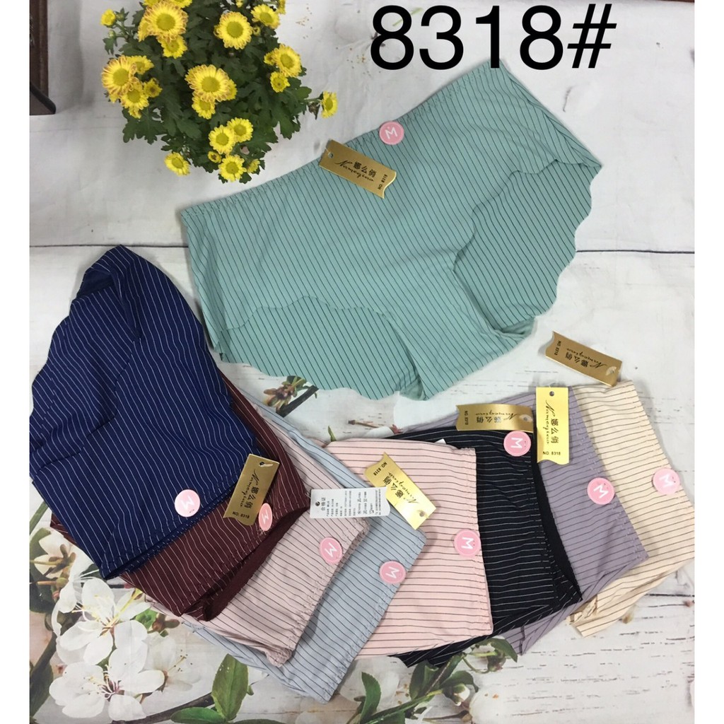 Quần Lót Nữ - 5 Quần Su Sọc Viền Đùi Gợn Sóng - Mã 8318 | BigBuy360 - bigbuy360.vn