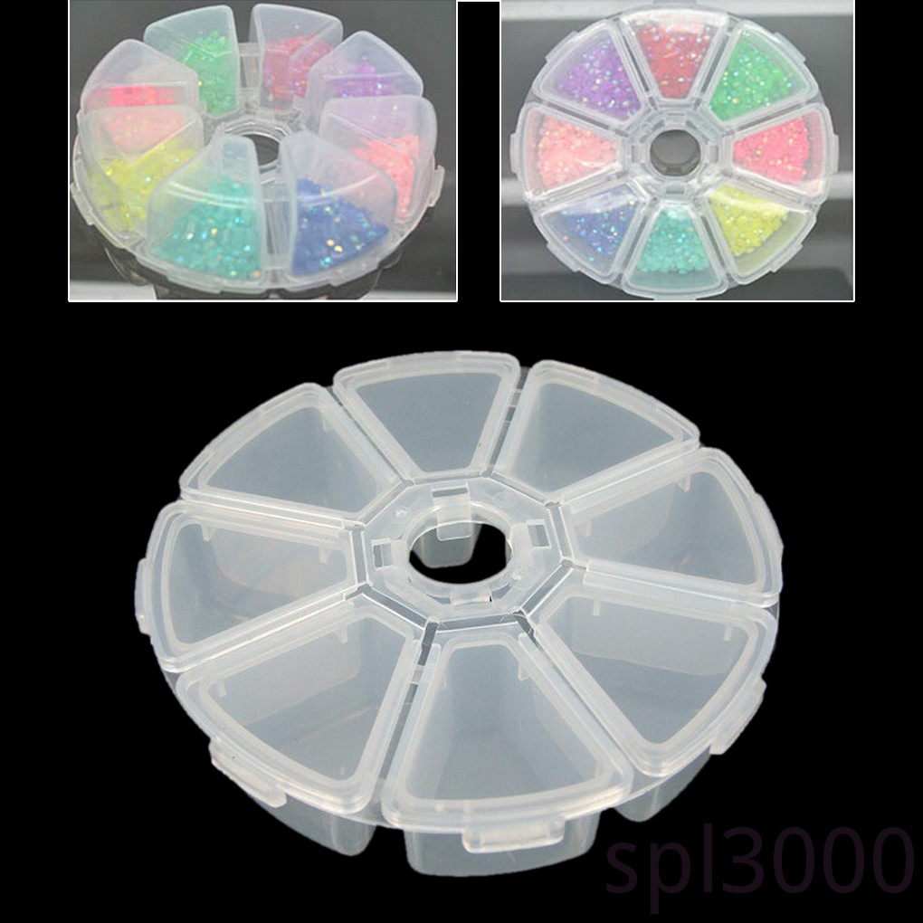 Hộp Nhựa Đựng Trang Sức 8 Ngăn