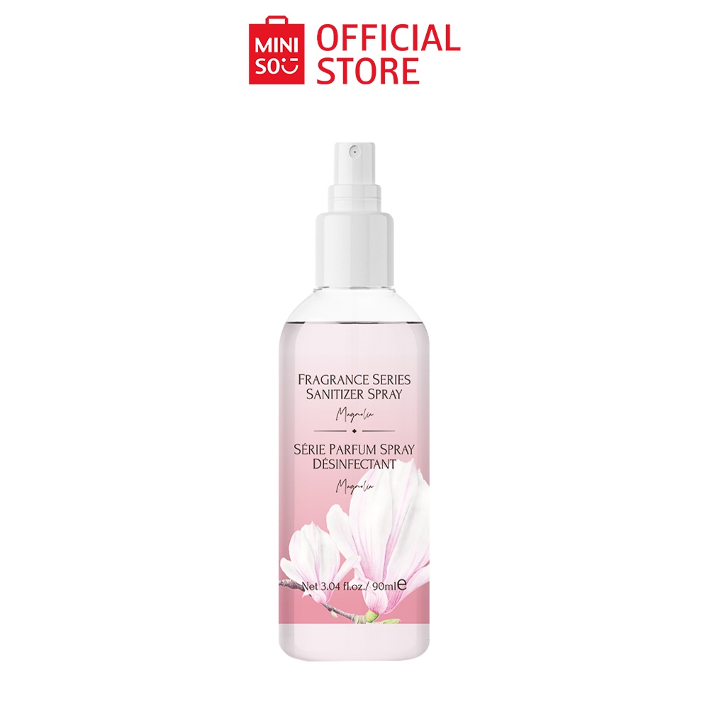 Nước Hoa Nữ Toàn Thân Body Mist Fragrance Series Miniso Hương tự nhiên lưu hương lâu 90ml
