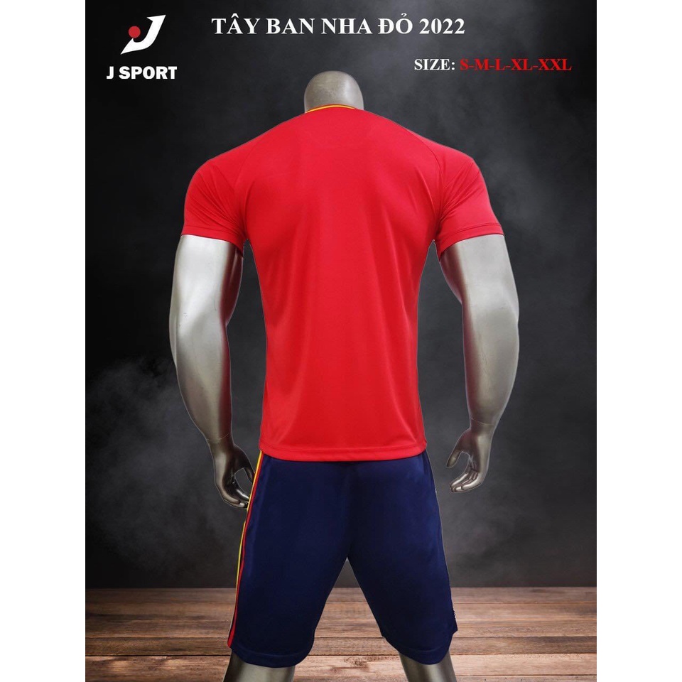 Bộ Quần Áo Đá Banh Đội Tuyển Tây Ban Nha Mùa Worldcup 2022-2023