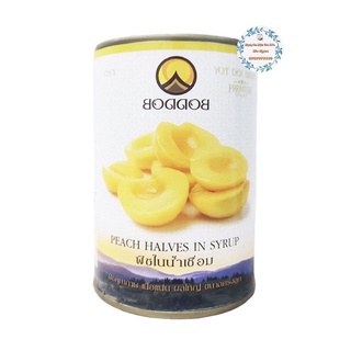 Trái đào ngâm nước đường thái lan lon 425gr