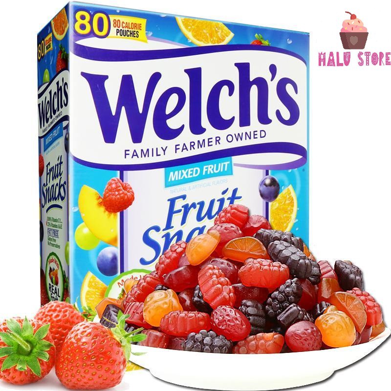 Kẹo dẻo Welchs Mỹ gói nhỏ 25.5 gram