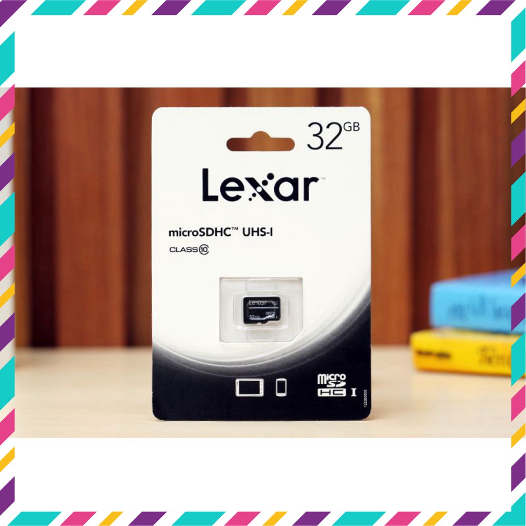 Thẻ Nhớ Chất Lượng Cao 32G 64G 128G LEXAR CLASS 10 - 80MB/S - Phù hợp lắp CAMERA IMOU EZVIZ HIKVISION DAHUA BH 5 NĂM