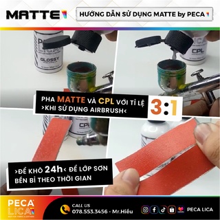 Dung dịch bảo vệ Mờ Matte by Peca Lica