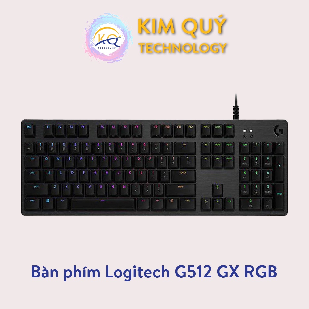 Bàn phím Logitech G512 GX RGB