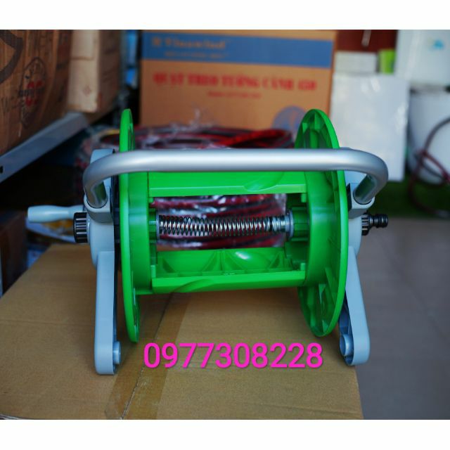 Rulo tay quay cuộn dây ống tưới Aquamate Đài Loan HR-415