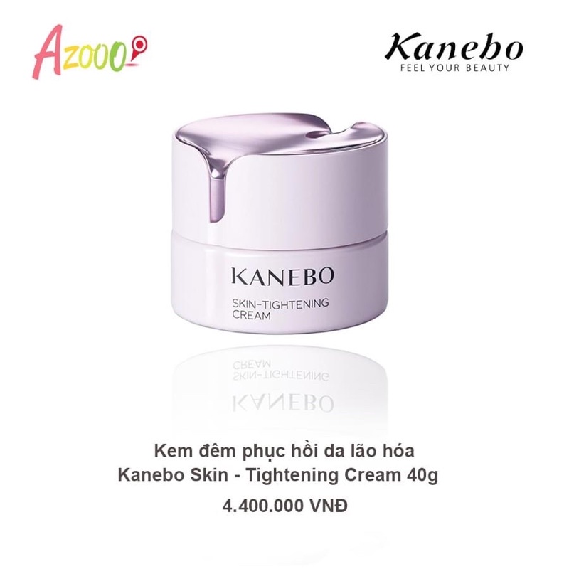 Kem đêm phục hồi da lão hoá cao cấp Kanebo Skin Tightening Cream 40g