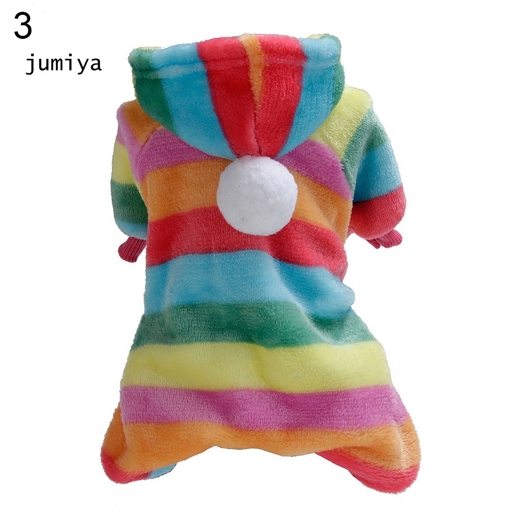 Áo hoodie họa tiết ngôi sao chấm bi đáng yêu cho thú cưng