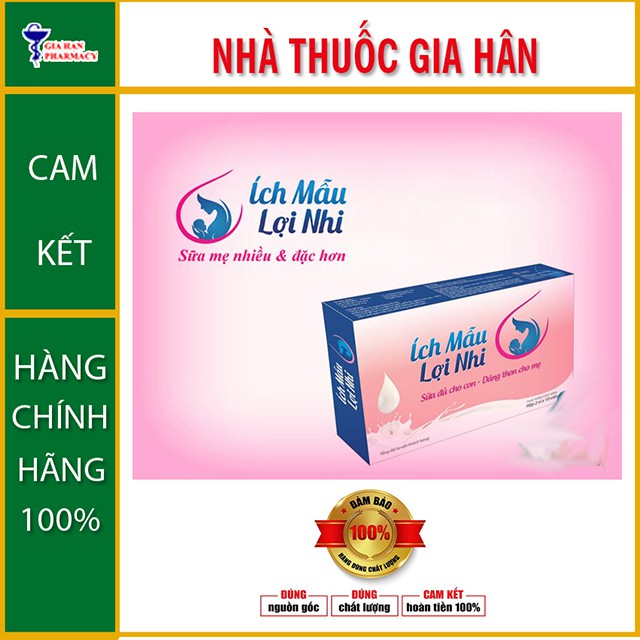 Ích Mẫu Lợi Nhi - Sữa đủ cho con, dáng thon cho mẹ