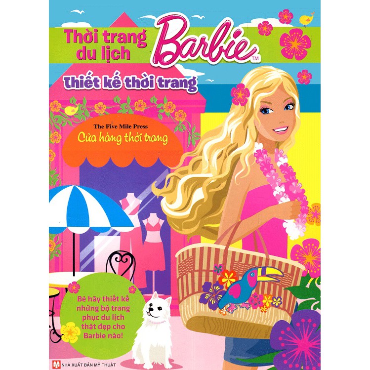 Sách Ghép Hình - Barbie Thủ Công Dựng Hình Thời Trang - Thời Trang Du Lịch