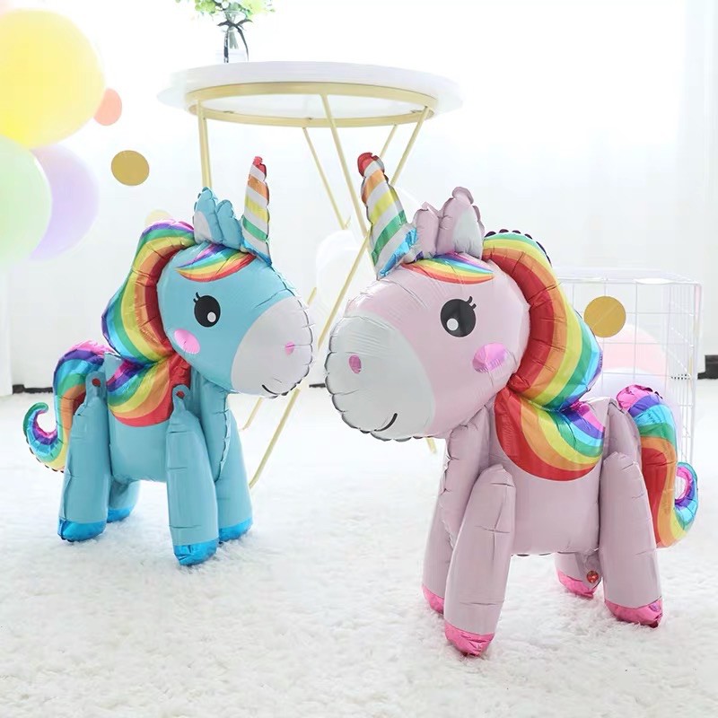 Bóng trang trí Unicorn Party Birthday Party Decorations Kids Supplies