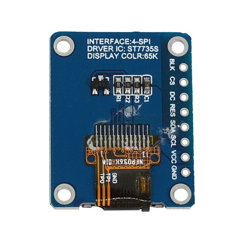 Ổ Cứng Ips 0.96 Inch 8 Pin Spi Hd 65k Tft Ule St7735 Drive Ic 80x160 Lcd 3.3v Spi