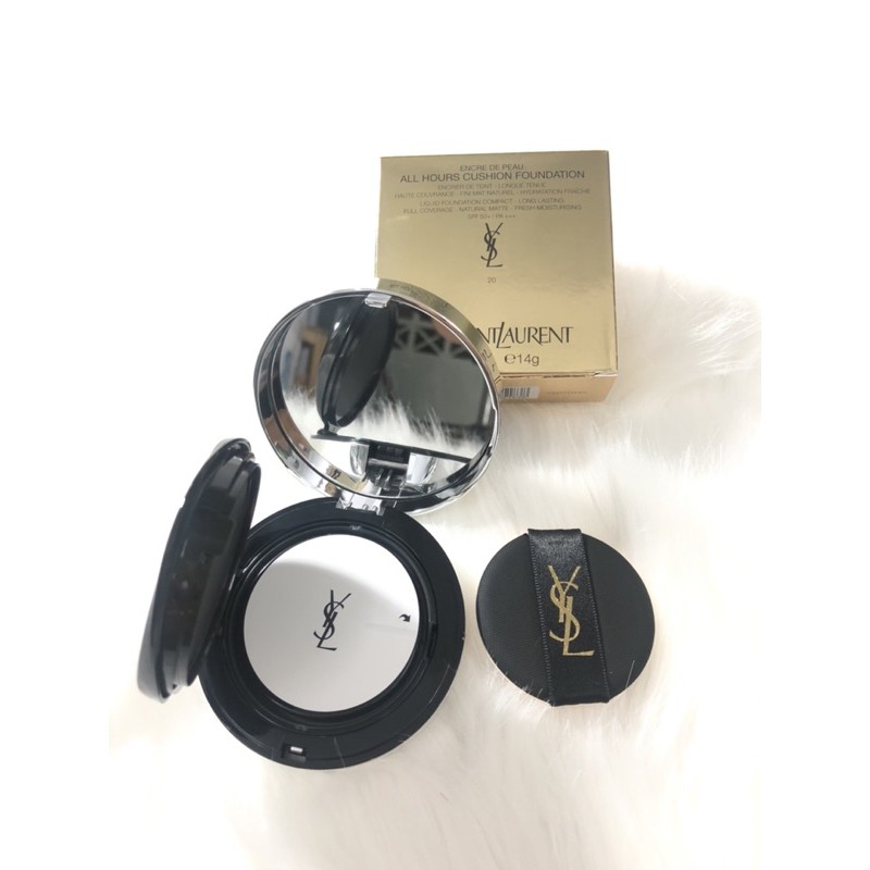 Phấn Nước YSL 20 Cho Da Dầu, Mụn All Hours Cushion Foundation
