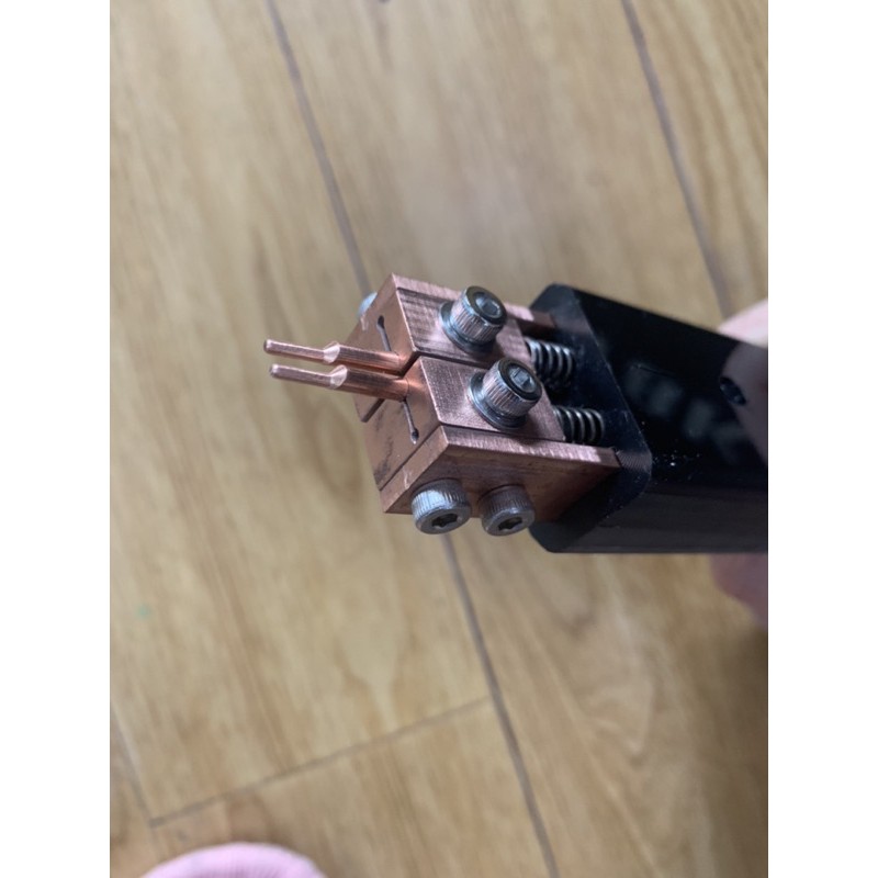 Tay hàn cell cao cấp đồng đỏ nguyên khối mạ niken
