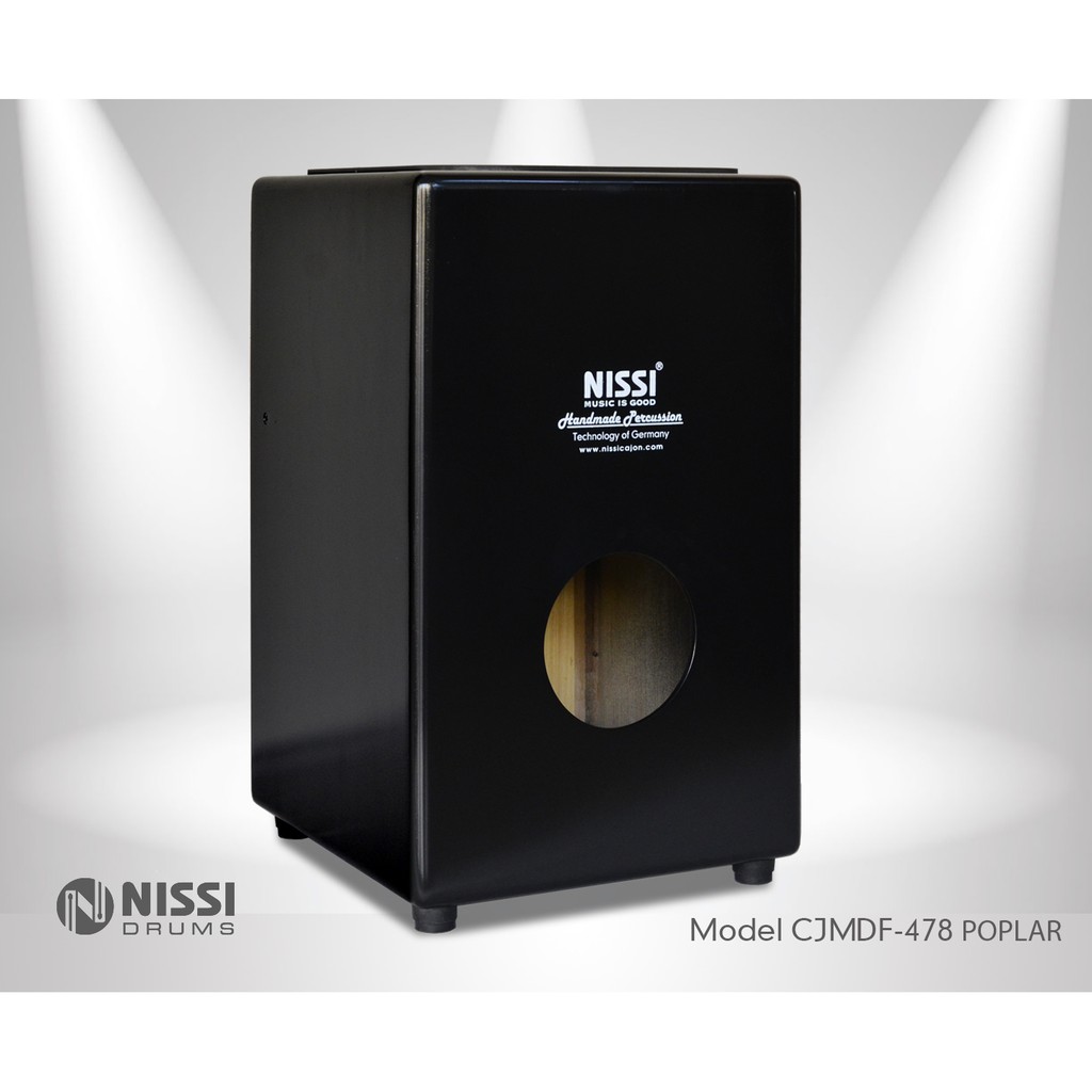 TRỐNG CAJON NISSI CJMDF-478 POPLAR Rock&roll