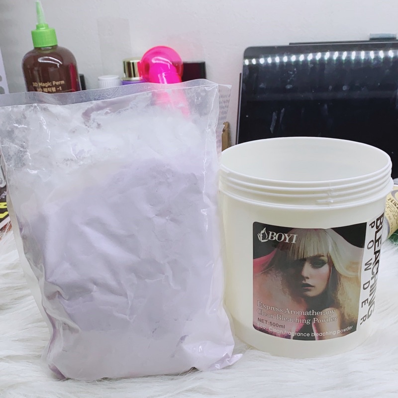 Bột tẩy tóc Collagen Vivitone 500gam- bột tẩy tóc BOYI Cao cấp
